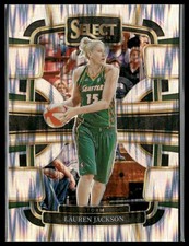 Lauren Jackson 2024 Panini Select WNBA #89 Prizm Silver Flash Seattle Storm