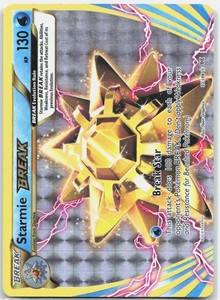 Starmie BREAK 32/108 XY Evolutions Holo Rare