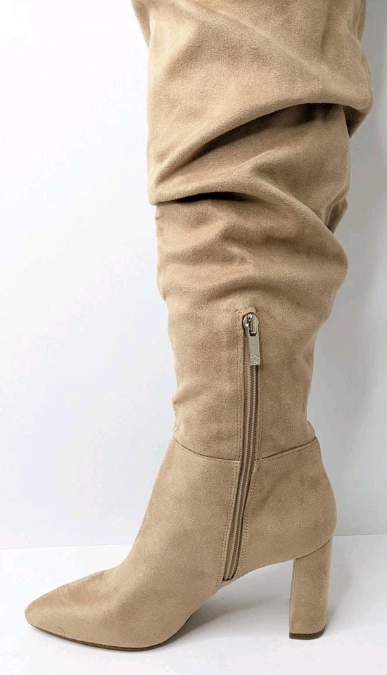 Botas Acima do Joelho Alexiana da Jessica Simpson, Tan, Feminino 8 - Imagem 2 de 4