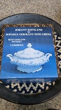 Johann Haviland BLUE GARLAND Covered Casserole Dish Bavaria Germany | New In Box