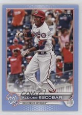 2022 Topps Series 1 Father's Day Powder Blue 45/50 Alcides Escobar #116 1cx3