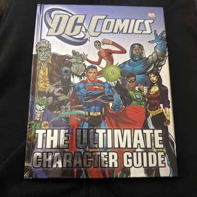 DC Comics The Ultimate Character Guide Hardback Hard Cover Book Super Hero
