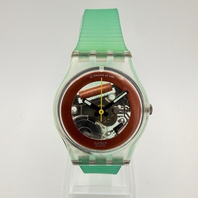 Swatch LK114 Disque Rouge 1988 Swiss Made Vintage Watch   Near Mint   No Battery