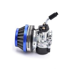 Racing Carburetor 2 Stroke 49cc 66cc 70cc 80cc With Air Filter For 2 Blue