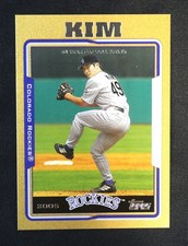 2005 Topps Upate & Highlights #UH139 GOLD BYUNG-HYUN Kim /2005