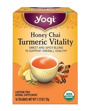 Yogi Tea, Honey Chai Turmeric Vitality, 16 ct