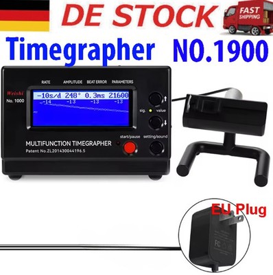 Timegrapher Mechanische Uhr Timing Machine Multifunktions No.1900 EU Plug
