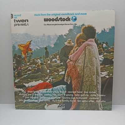 VARIOUS - Woodstock - 21 Tracks - 1970 - Atlantic ATL 60001 - 3 x 12'' LP  Vinyl