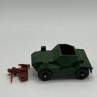 VINTAGE CORGI JUNIORS DAIMLER SCOUT CAR - 2.5”  LONG
