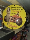 Vintage collectable Indian Motorcycle Porcelain Sign
