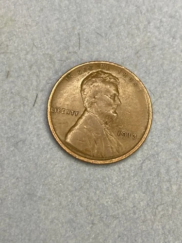 1913 Lincoln Cent - XF Condition