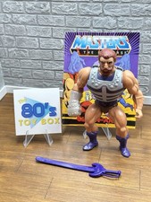 Fisto 100% Complete He-Man Masters of the Universe MOTU Mattel 1983 Vintage