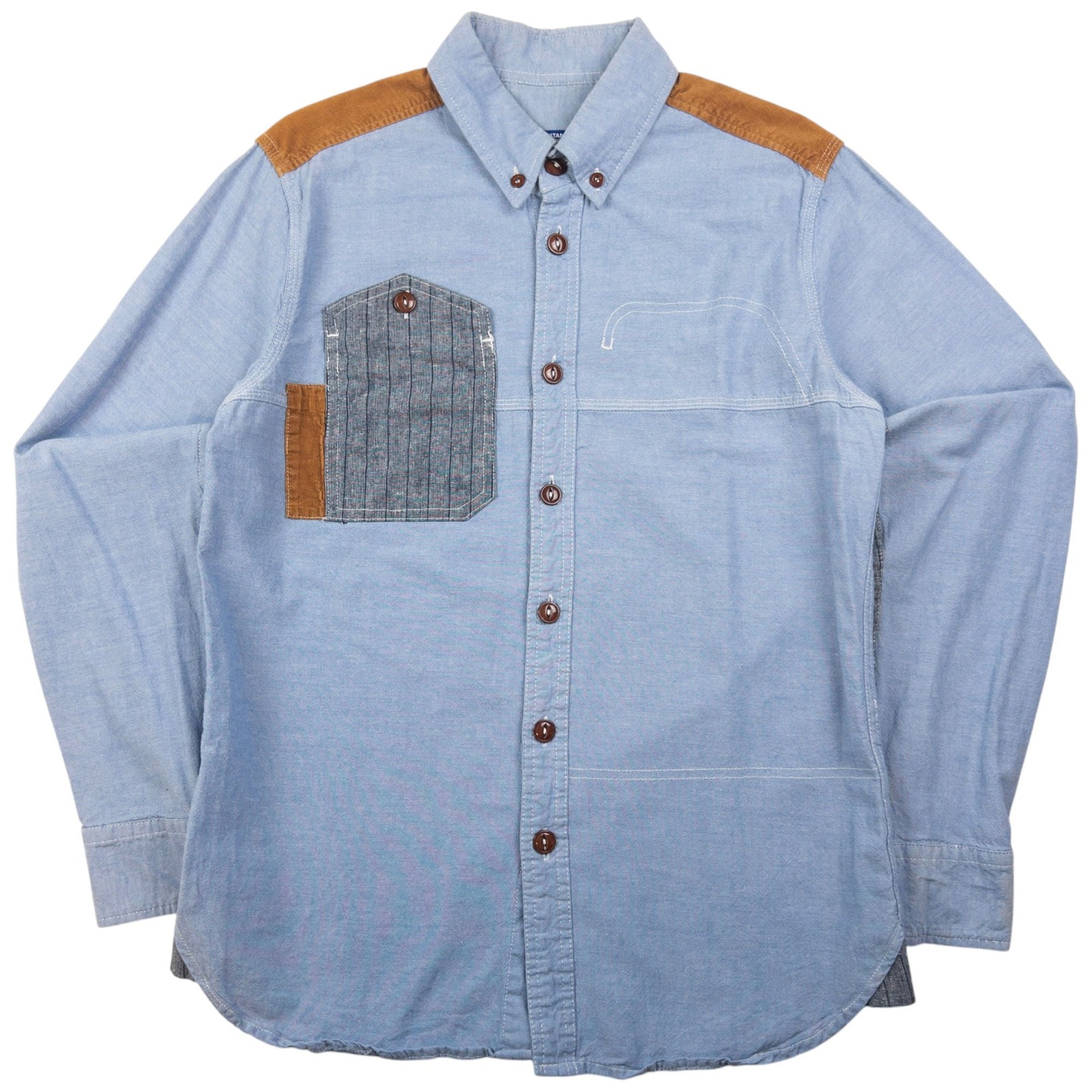 Junya Watanabe, Vintage Junya Watanabe X Comme Des Garçons MAN Long Sleeve Button Up Shirt