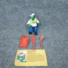 Vintage 1991 TMNT Midshipman Mike Teenage Mutant Ninja Turtles Near Complete