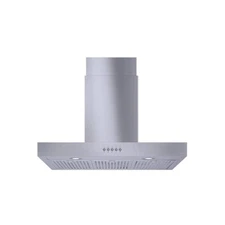 Vissani Lora 30 in. 350 CFM T-Shape Wall Mount Range Hood in Stainless Steel