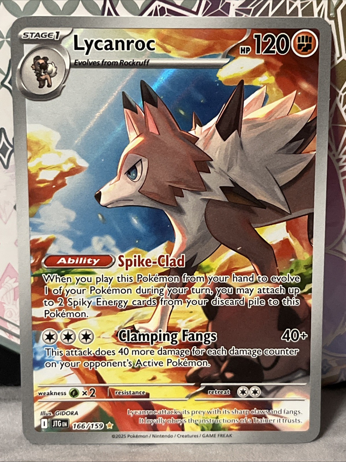 Lycanroc 166/159 Sv09: Journey Together Holo