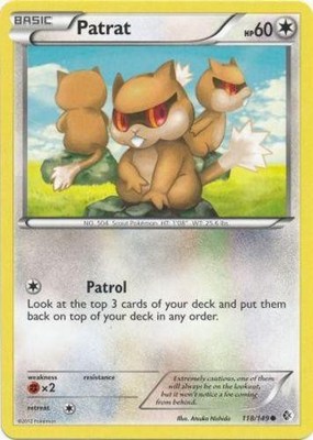 Patrat - 118/149 - Common - Lightly Played