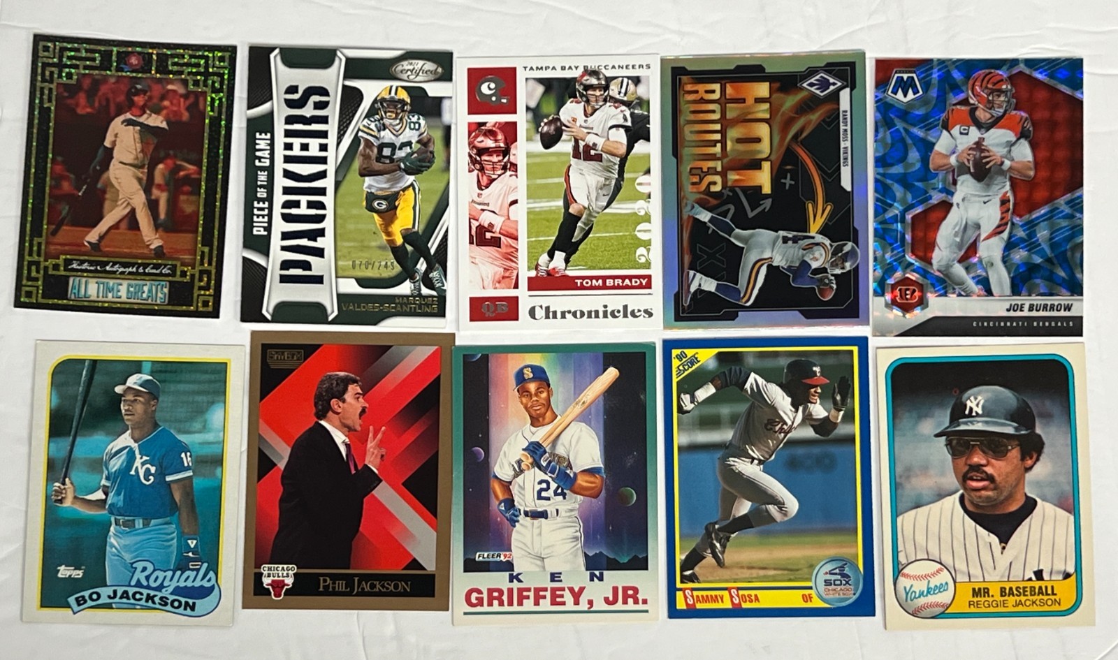 (230) HUGE SPORTSCARD LOT-STEPH SP-AUTO'D SP-RELICS-MAHOMES SSP-PRIZMS-BRADY