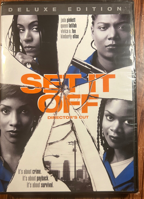 Set It Off Director's Cut Deluxe Edition DVD 1996 Movie Jada