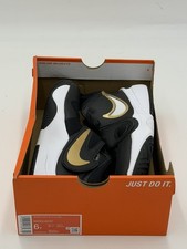 Nike Team Hustle D 11 GS Black Metallic Gold DV8996-004 6Y