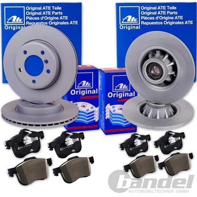 ATE BREMSSCHEIBEN + BELÄGE VORNE + HINTEN für RENAULT MEGANE 3 + SCENIC 3