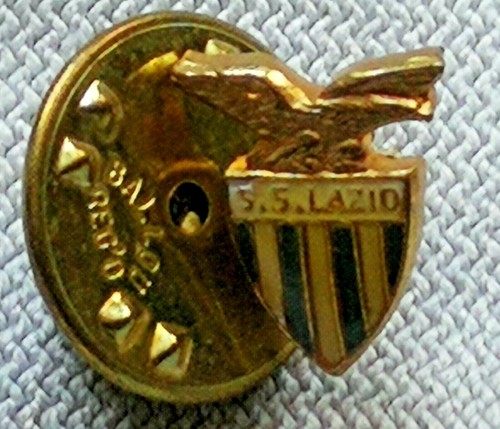 UN DISTINTIVO ANNI 80 SOCIETÁ SPORTIVA S.S. LAZIO CALCIO SOCCER FOOTBALL BERTONI - Picture 5 of 9