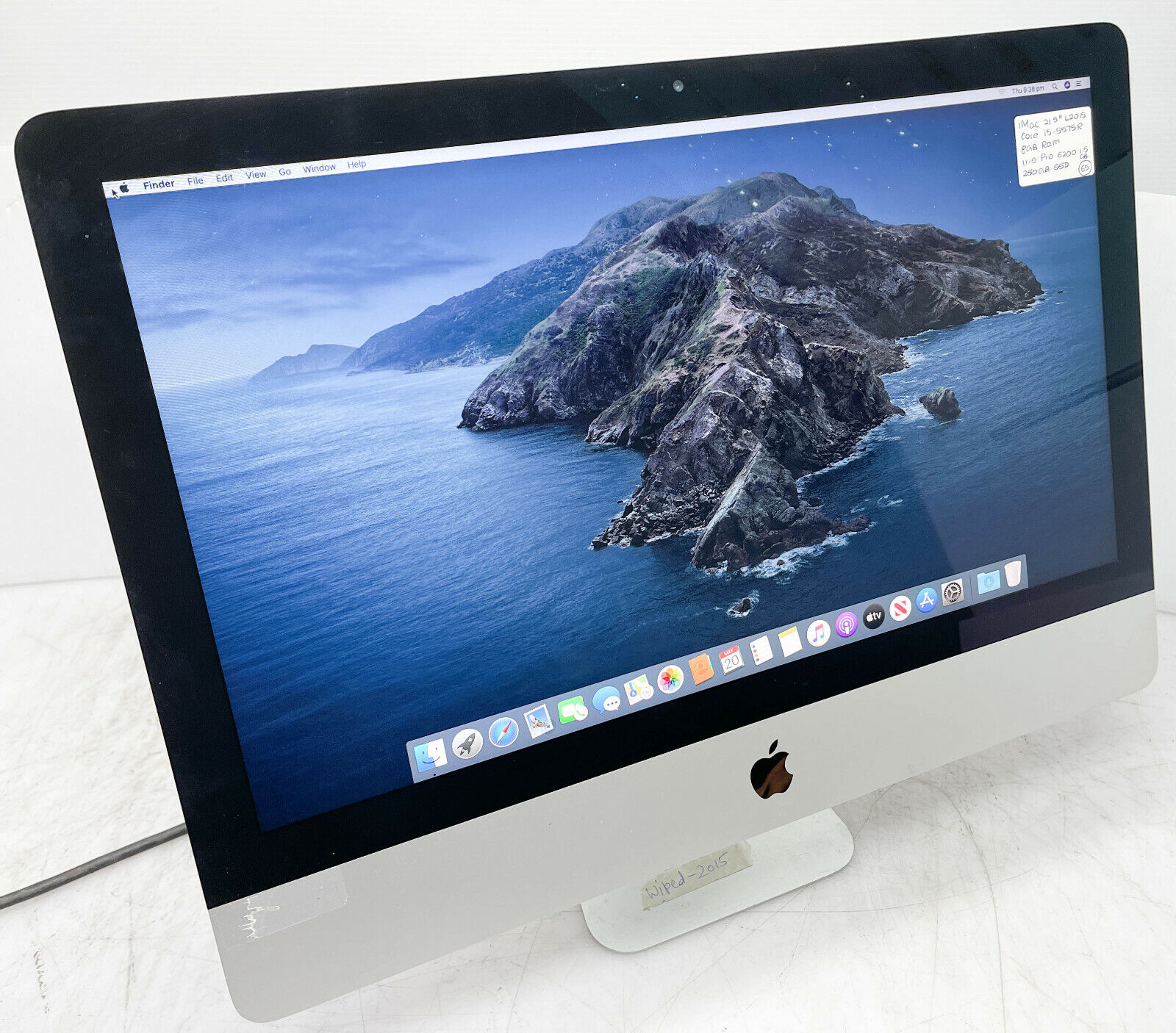 iMac 21.5 i5 8GB 1TB HHD Late 2015 - デスクトップ型PC