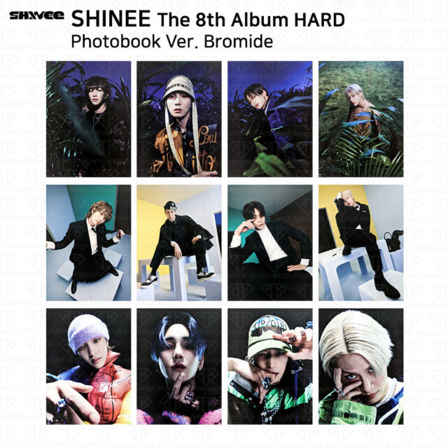 SHINee The 8th Album HARD Photobook Ver Official Bromide Taemin Key KPOP K-POP
