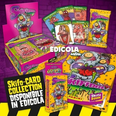 Bustine PANINI SKIFIDOL Trading Card Collection Official SKIFO-CARD GRATTA &PUZZ