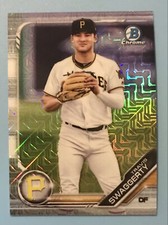 2019 BOWMAN CHROME TRAVIS SWAGGERTY MEGA BOX MOJO REFRACTOR #BCP-93 RC PIRATES
