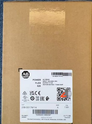 NEW Allen Bradley 25B-D017N114 PowerFlex 525 7.5kW 10Hp AC Drive New