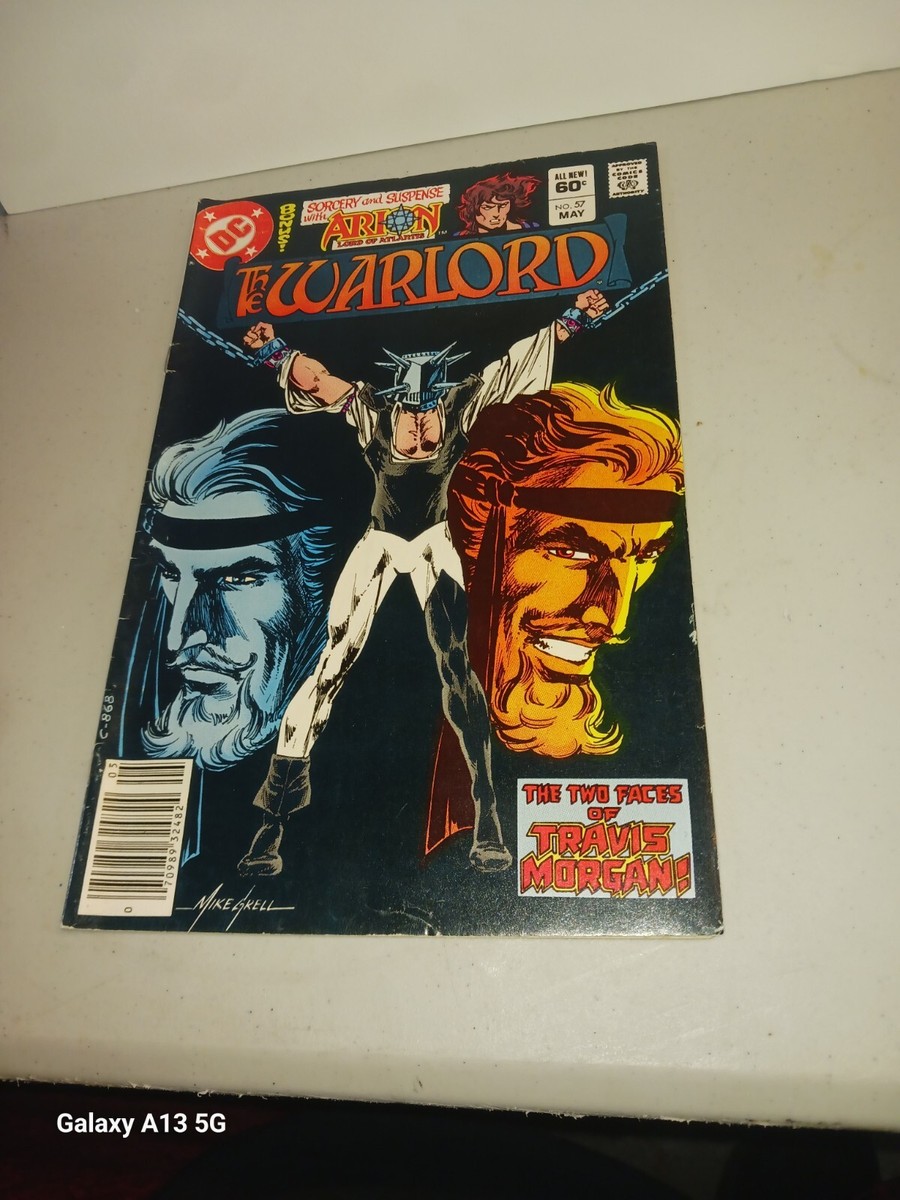 The Warlord #57 Travis Morgan DC Comic Book (Arion) VF