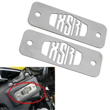 For Yamaha XSR 900 Powder Coated Stainless Fuse Box Top Plates Cover 1Pair