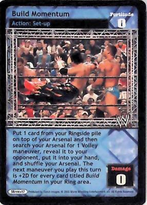 Raw Deal CCG Build Momentum - Unforgiven