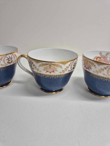 Spode Copeland Tea Cups Set of 3 Regent pattern Vintage - Picture 6 of 13