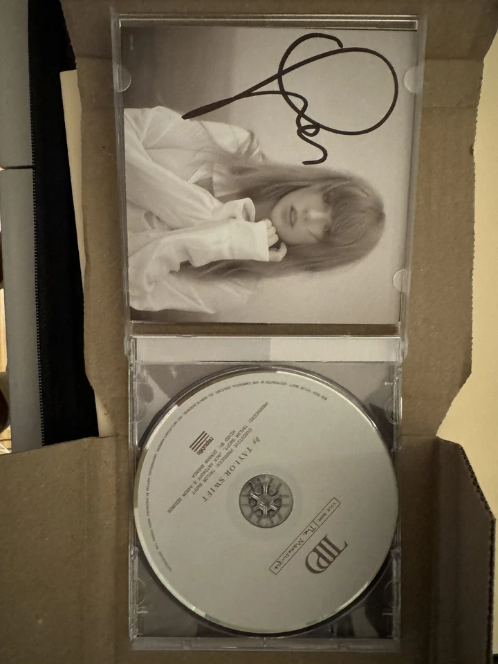 Taylor Swift The Tortured Poets Department CD Signed - Image 3 of 4