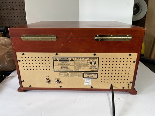 Crosley CR704 Record Player Director CD Cassette Turntable AM/FM Radio READ - Picture 7 of 7