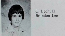 Brandon Lee 9th Grade High School Yearbook 1980 The Crow Bruce Lee's Son