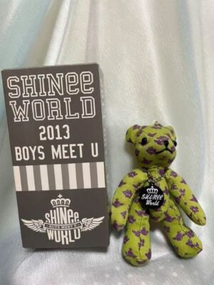 SHINee Bear Key Holder Green Shiny sold at the 2013 Japan
