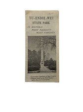Brochure ancienne Ty Ensue Wei State Park (WV) de 1958