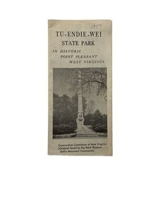 Vintage Ty Ensue Wei State Park (WV) Brochure From 1958