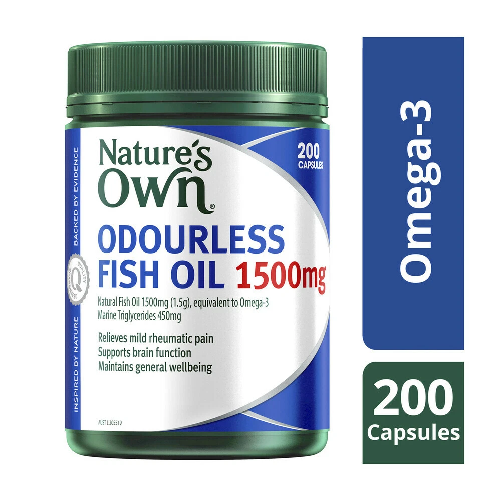 Ocean health odourless omega 3 sale