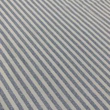 Eddie Bauer Home Full Flat Sheet Blue Stripes 100% Cotton Target