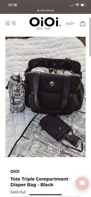 oioi nappy bag baby bunting