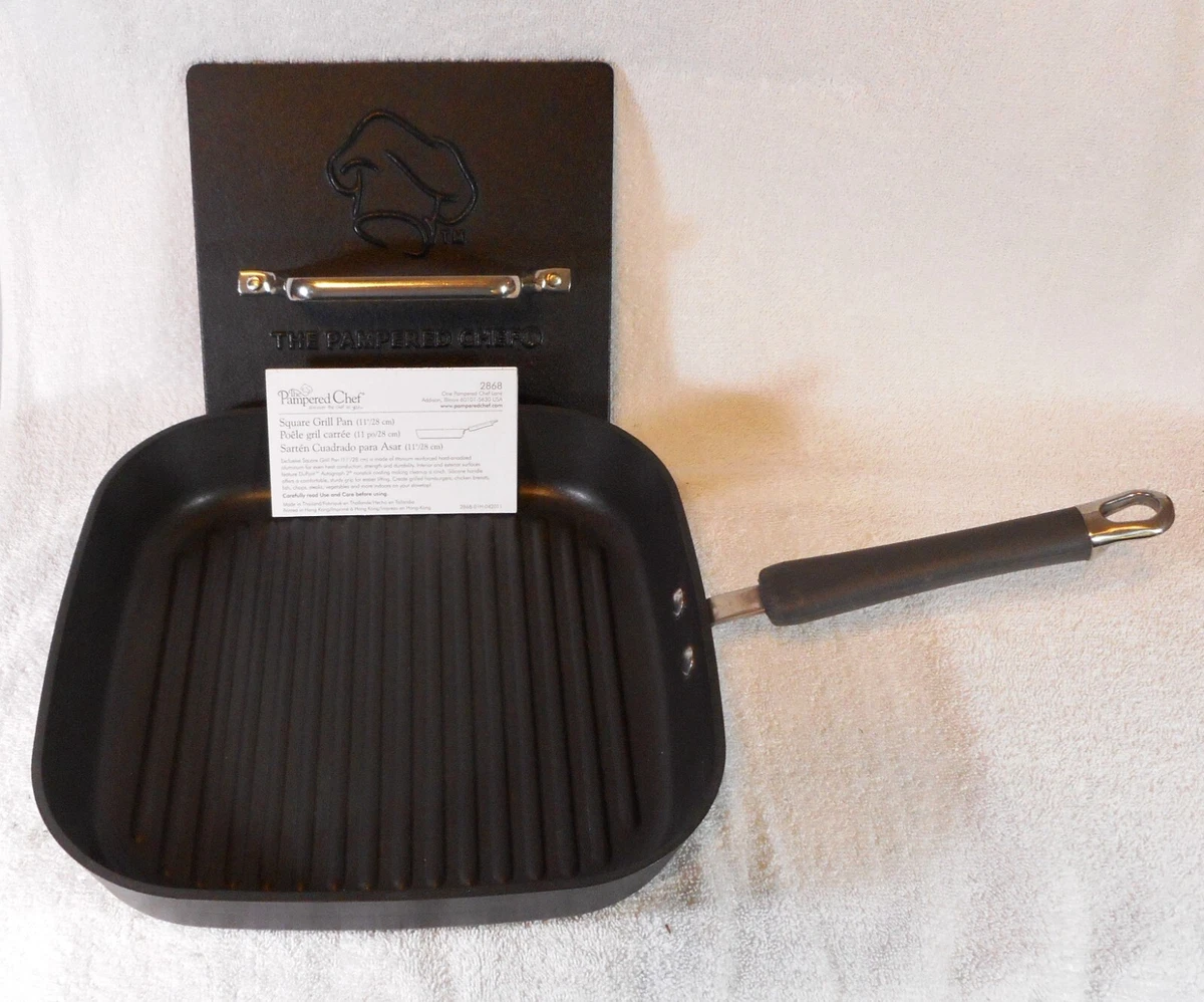 Pampered chef grill clearance pan