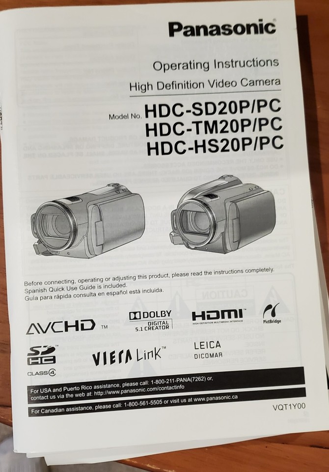 HDCTM20 Panasonic Camcorder eBay