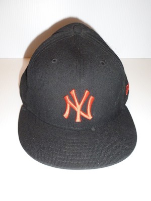 orange ny yankees hat