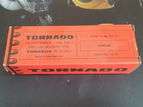 TORNADO CARICATORI CARTUCCE CAL. 6,8/11 TK 68 TM 10 ROSSO 590105 UTENSILI - Picture 2 of 3