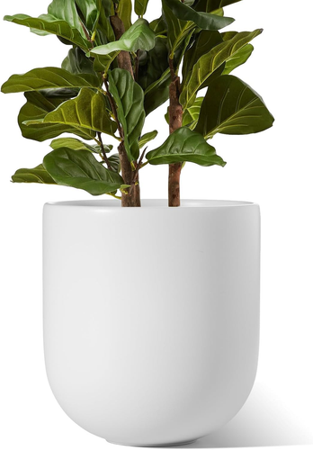 12 Inch Pots for Plants, Ceramic Large Planters for Indoor Plants, Indoor Plant