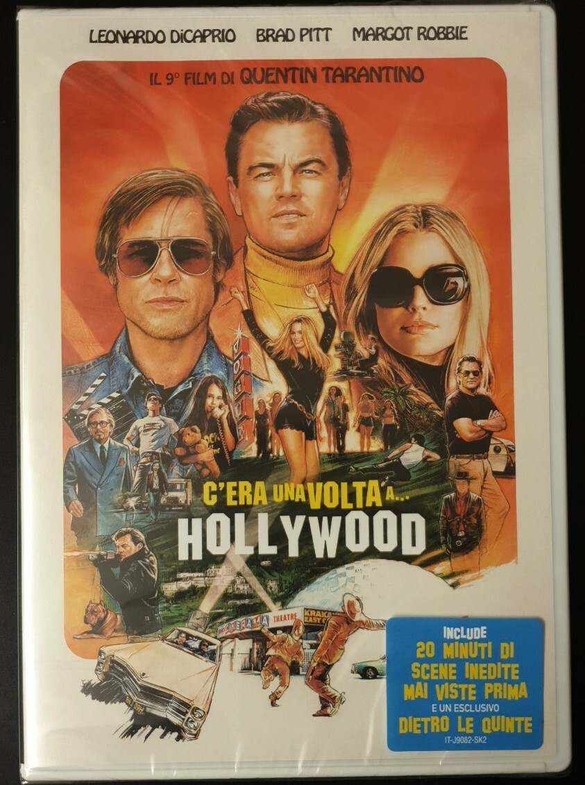 C'ERA UNA VOLTA A HOLLYWOD - DVD - DI CAPRIO - SIGILLATO!!! QUENTIN TARANTINO